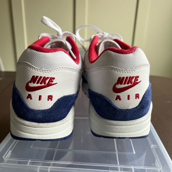 Nike Air Max 1 Red White and Blue Mens size 9 - Picture 5 of 8